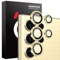 Samsung Galaxy S25 Ultra Northjo Juego de protectores de lentes para cámaras - Oro