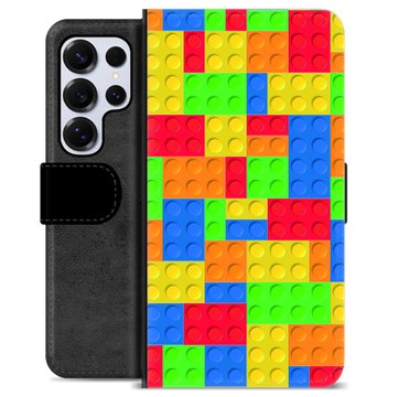 Funda Cartera Premium para Samsung Galaxy S25 Ultra - Bloques