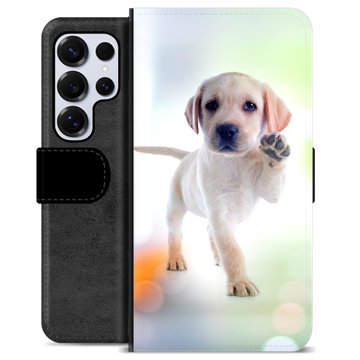 Funda Cartera Premium para Samsung Galaxy S25 Ultra - Perro