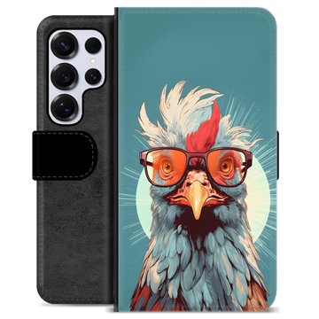 Funda Cartera Premium para Samsung Galaxy S25 Ultra - Gallina