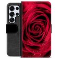 Funda Cartera Premium para Samsung Galaxy S25 Ultra - Rosa
