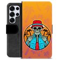 Funda Cartera Premium para Samsung Galaxy S25 Ultra - Verano Esquelético