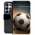 Funda Cartera Premium para Samsung Galaxy S25 Ultra - Fútbol