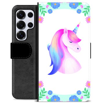 Funda Cartera Premium para Samsung Galaxy S25 Ultra - Unicornio