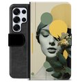 Funda Cartera Premium para Samsung Galaxy S25 Ultra - Ambiente Vintage