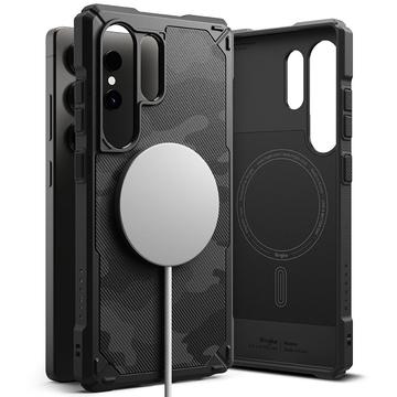 Funda Ringke Rugged Gear MagSafe para Samsung Galaxy S25 Ultra - Camuflaje negro