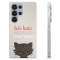 Funda de TPU para Samsung Galaxy S25 Ultra - Gato Enfadado