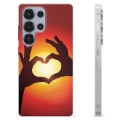 Funda de TPU para Samsung Galaxy S25 Ultra - Silueta del Corazón