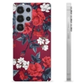 Funda de TPU para Samsung Galaxy S25 Ultra - Flores Vintage