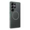 Funda híbrida Tactical MagForce Hyperstealth para Samsung Galaxy S25 Ultra - Verde bosque