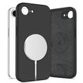 Funda de silicona líquida iPhone 16e Tech-Protect - Compatible con MagSafe - Negro