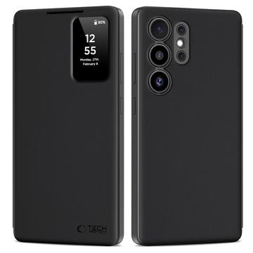 Funda Samsung Galaxy S25 Ultra Tech-Protect Smart Flip - Negra