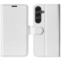 Funda con Cierre Magnético para Samsung Galaxy S25 - Estilo Cartera - Blanco