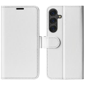 Funda con Cierre Magnético para Samsung Galaxy S25 - Estilo Cartera - Blanco