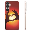 Funda de TPU para Samsung Galaxy S25+ - Silueta del Corazón