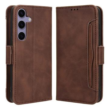 Funda tipo billetera con tarjetero para Samsung Galaxy S25+ - Marrón