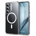 Funda híbrida ESR CH HaloLock Mag para Samsung Galaxy S25+ - Claro