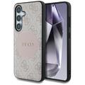 Funda Samsung Galaxy S25+ Guess 4G Round Patch Classic Logo - Compatible con MagSafe