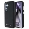 Funda Samsung Galaxy S25+ Karl Lagerfeld Saffiano Metal Logo - Negro
