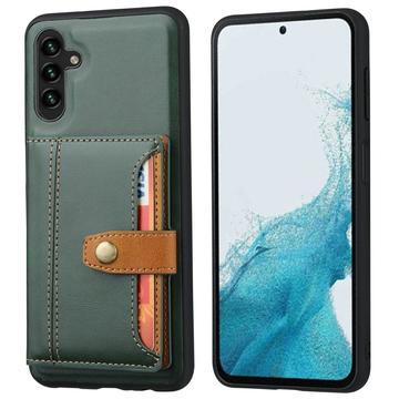 Funda con Cartera Retro Style para Samsung Galaxy S25+ - Verde