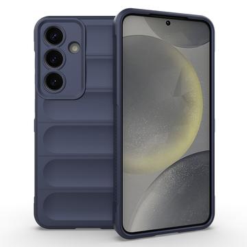 Carcasa de TPU Rugged para Samsung Galaxy S25+ - Azul Oscuro
