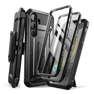 Carcasa Híbrida Supcase Unicorn Beetle Pro 2-Set para Samsung Galaxy S25+ - Negro