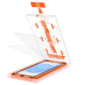 Protector de pantalla de cristal templado Samsung Galaxy S25+ Tech-Protect Quick Set+ 2-Pack - Transparente