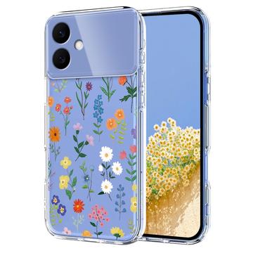 Funda de TPU Samsung Galaxy S26 Edge con estampado floral