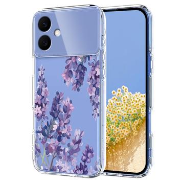 Funda de TPU Samsung Galaxy S26 Edge con estampado floral