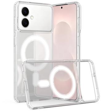 Carcasa Híbrida para Samsung Galaxy S26 Edge - Compatible con MagSafe - Transparente