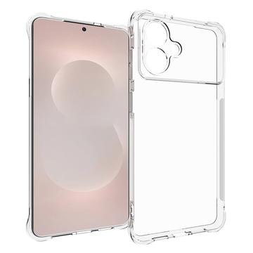 Funda de silicona antigolpes Samsung Galaxy S26 Edge - Transparente