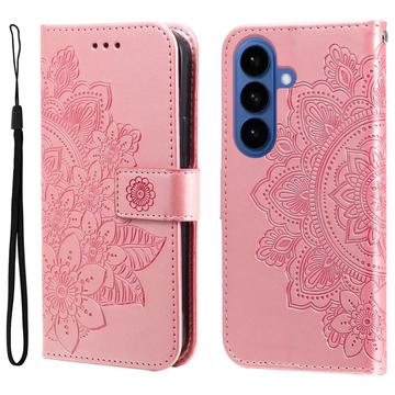 Funda Mandala Series para Samsung Galaxy S26/S26 Pro - Estilo Cartera - Rosa