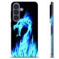 Funda de TPU para Samsung Galaxy S26+ - Dragón de Fuego Azul