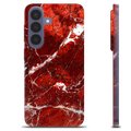 Funda de TPU para Samsung Galaxy S26+ - Mármol Rojo