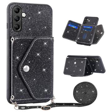 Carcasa con Tarjetero para Samsung Galaxy S26 Stardust - Negro
