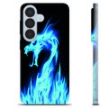 Funda de TPU para Samsung Galaxy S26 - Dragón de Fuego Azul