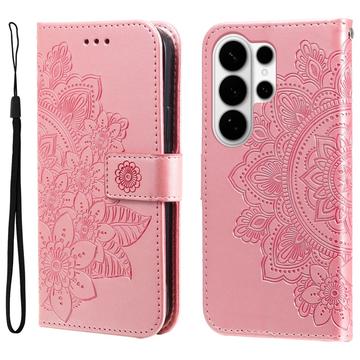 Funda Mandala Series para Samsung Galaxy S26 Ultra - Estilo Cartera - Rosa