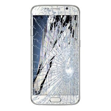 Samsung Galaxy S6 Reparación de la Pantalla Táctil y LCD - Blanco