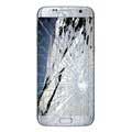 Samsung Galaxy S7 Edge Reparación de la Pantalla Táctil y LCD (GH97-18533B) - Plateado