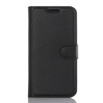 Funda con Cierre Magnético para Samsung Galaxy S7 - Estilo Cartera - Negro