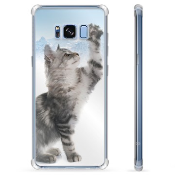 Funda Híbrida para Samsung Galaxy S8 - Gato