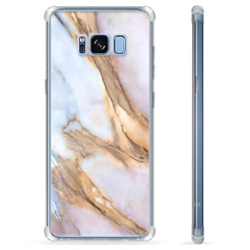 Funda Híbrida para Samsung Galaxy S8 - Mármol Elegante