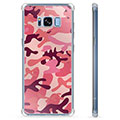 Funda Híbrida para Samsung Galaxy S8 - Camuflaje Rosa