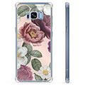 Funda Híbrida para Samsung Galaxy S8 - Flores Románticas