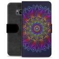 Funda Cartera Premium para Samsung Galaxy S8+ - Mandala Colorida