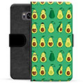 Funda Cartera Premium para Samsung Galaxy S8 - Diseño de Aguacates