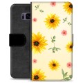 Funda Cartera Premium para Samsung Galaxy S8 - Girasol