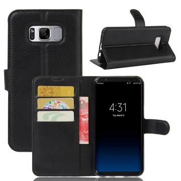 Funda con Cierre Magnético para Samsung Galaxy S8 - Estilo Cartera