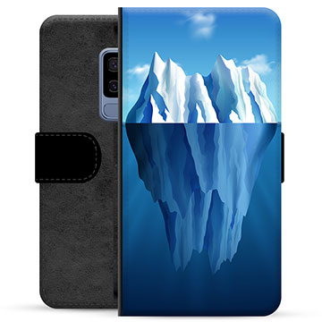 Funda Cartera Premium con Función de Soporte para Samsung Galaxy S9+ - Iceberg