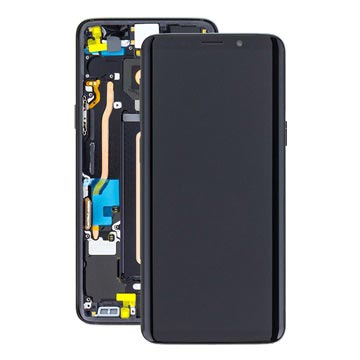 Carcasa Frontal & Pantalla LCD GH97-21696A para Samsung Galaxy S9 - Negro